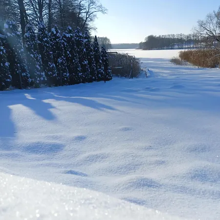 아파트 Ostoja I Nad Jeziorem Z Kominkiem I Lodka 므랑고보