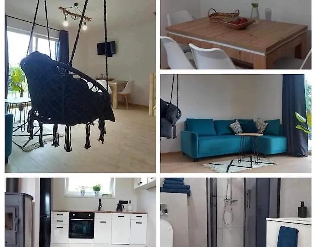 아파트 Ostoja I Nad Jeziorem Z Kominkiem I Lodka *