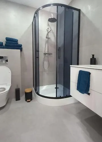 Ostoja I Nad Jeziorem Z Kominkiem I Lodka 아파트 므랑고보