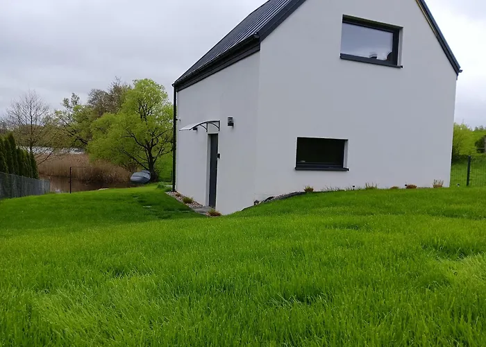 아파트 Ostoja I Nad Jeziorem Z Kominkiem I Lodka *